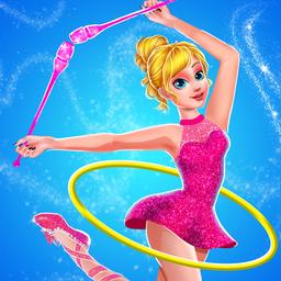 Gymnastic SuperStar Girls Dress Up