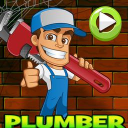 The Plumber Game - Mobile-friendly Fullscreen