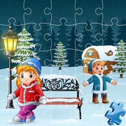 Happy Winter Jigsaw Game